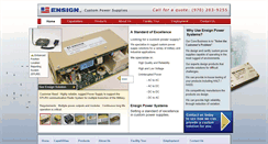 Desktop Screenshot of ensignpower.com